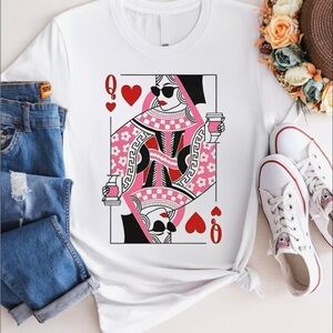 Queen of Hearts Graphic Tee